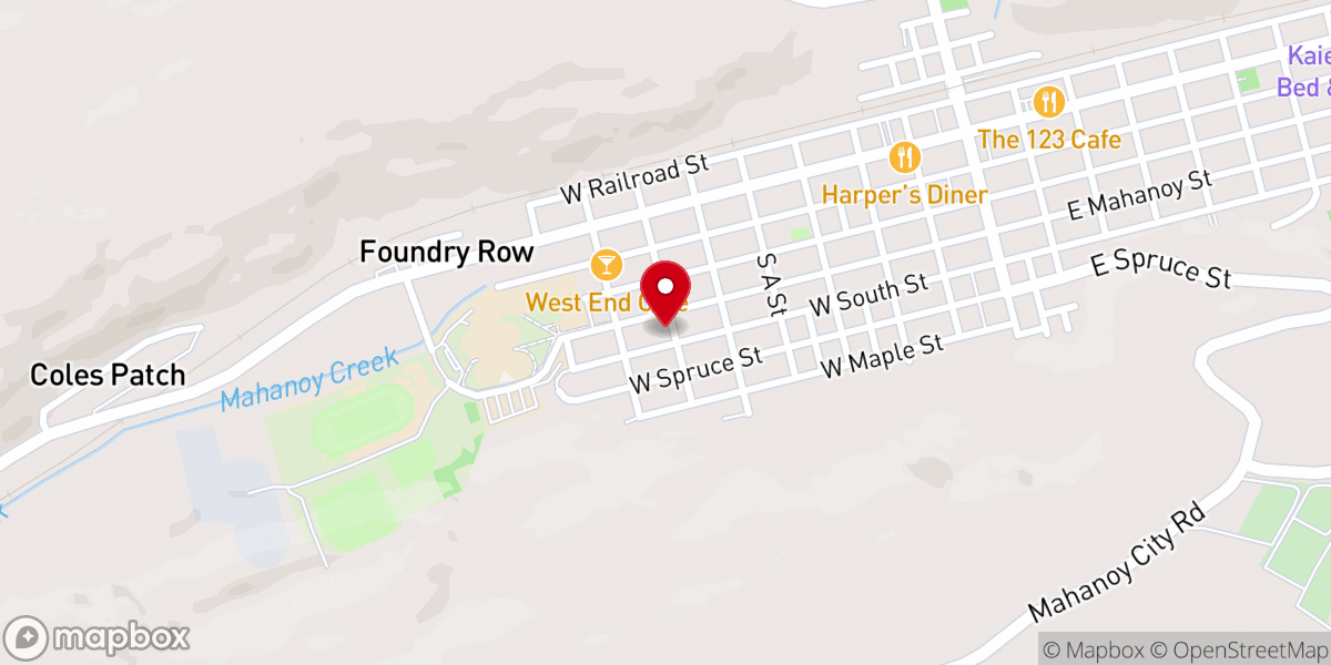 Map showing location of Saint Theresa of Calcutta Catholic Church
