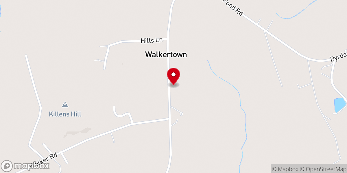 Map showing location of Linden Chapel