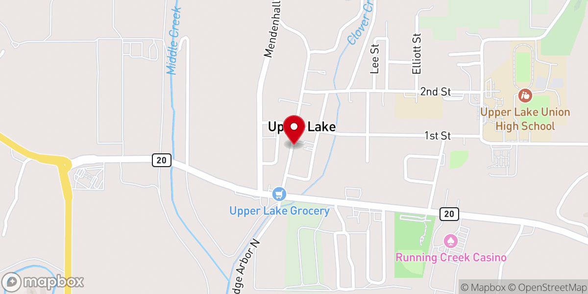 Map showing location of North Shore Christian Fellowship