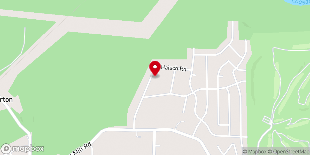 Map showing location of Carver Heights Baptist Church