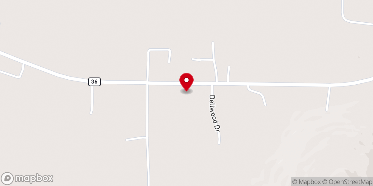 Map showing location of Laceys Spring Church