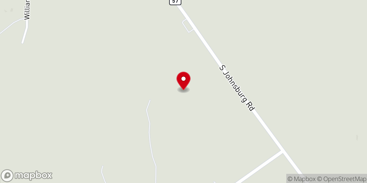 Map showing location of Herrmann Robert P