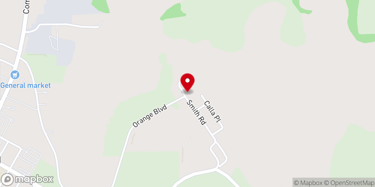Map showing location of Macedonia Baptist Church