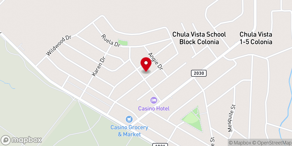 Map showing location of Puerta Del Cielo