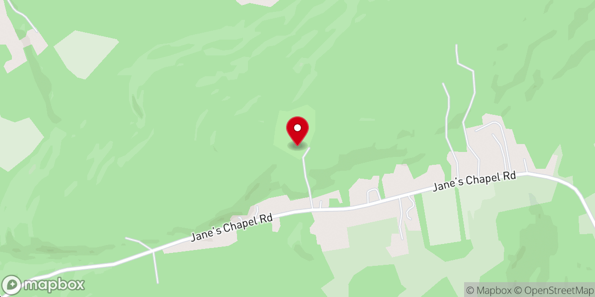 Map showing location of Shongum Sportsmens Association