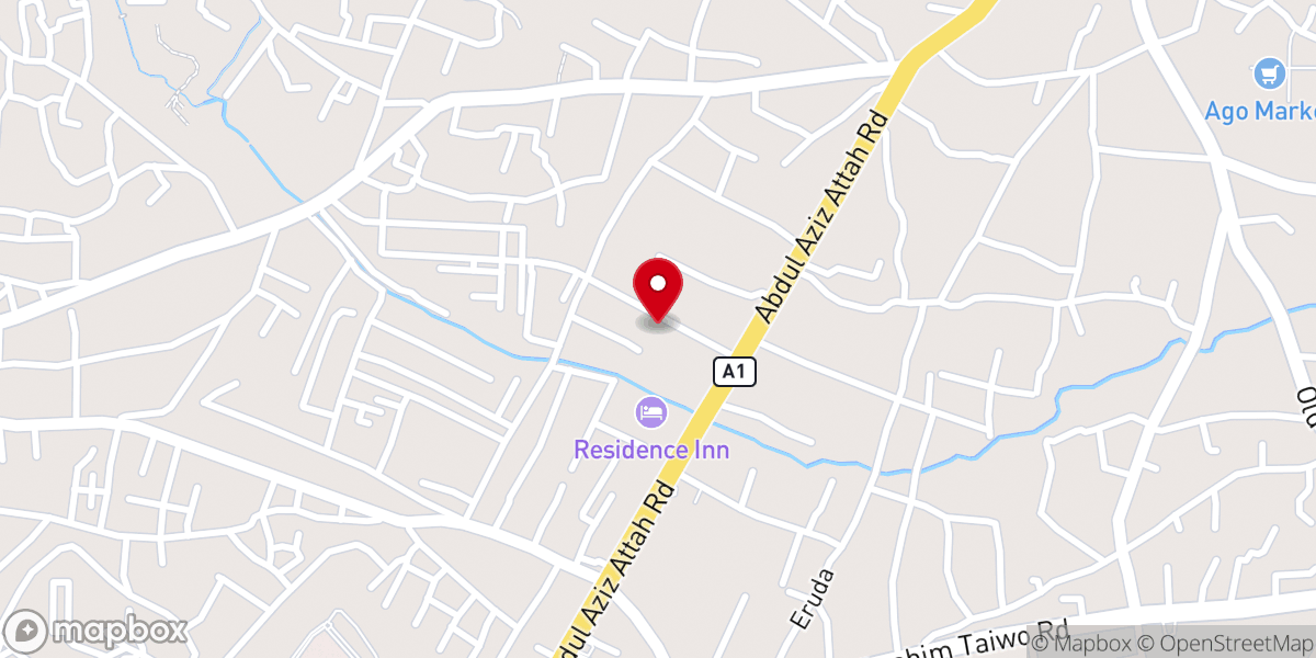 Map showing location of RCCG Signs And Wonders Zonal Headquarters.