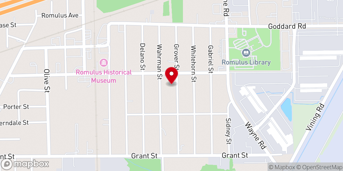Map showing location of Line-Up Community Church