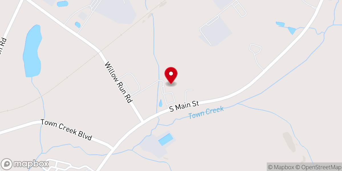 Map showing location of Grace Fellowship