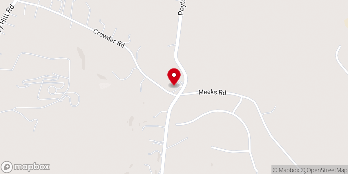Map showing location of Westwood Community Church