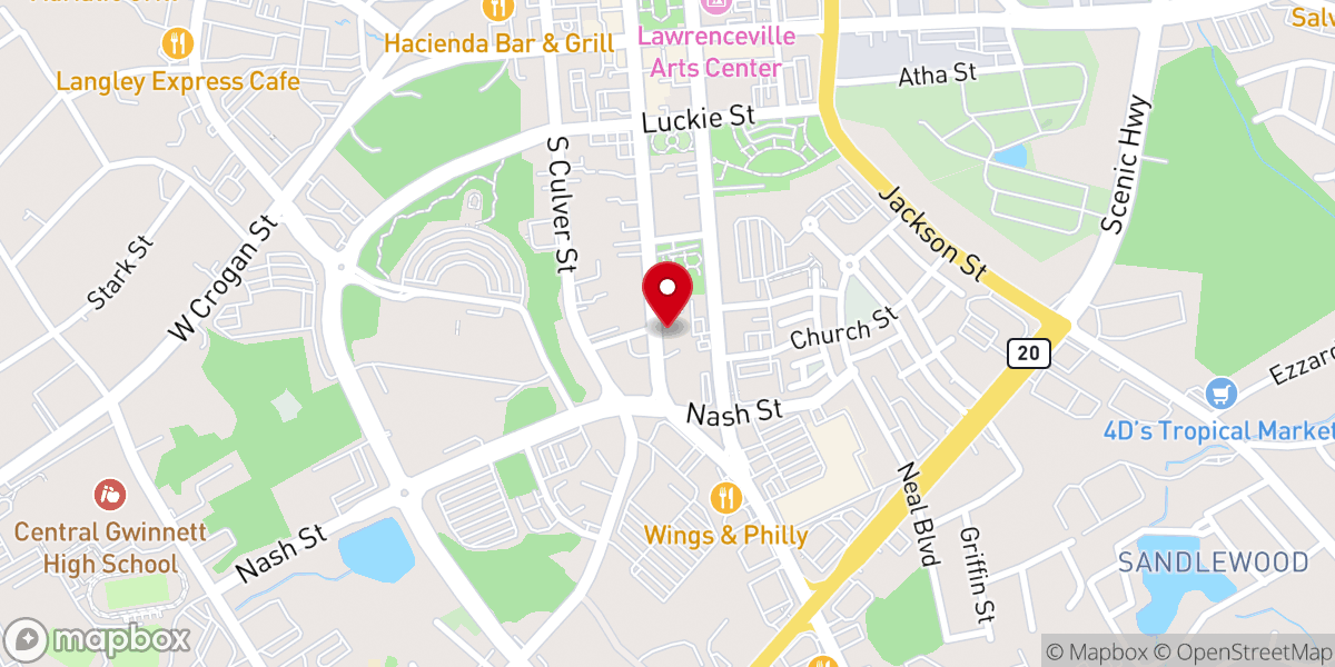 Map showing location of World Life Church