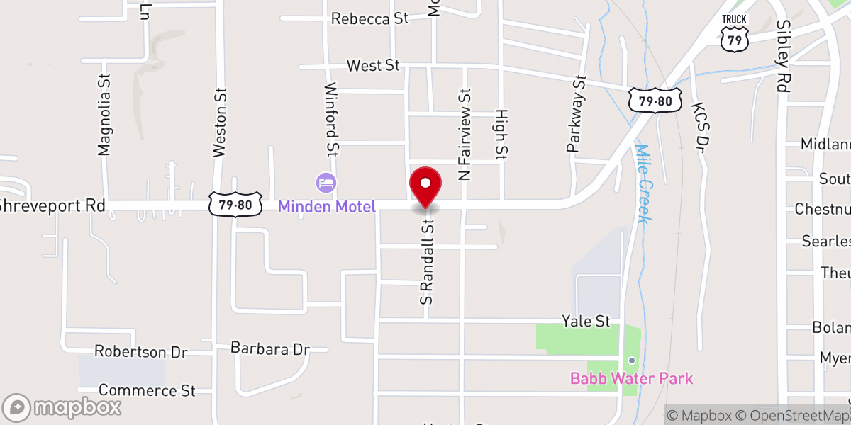 Map showing location of Good Samaritan Missionary Baptist Church