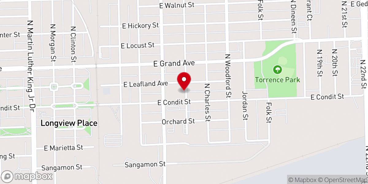 Map showing location of The Missionary Church