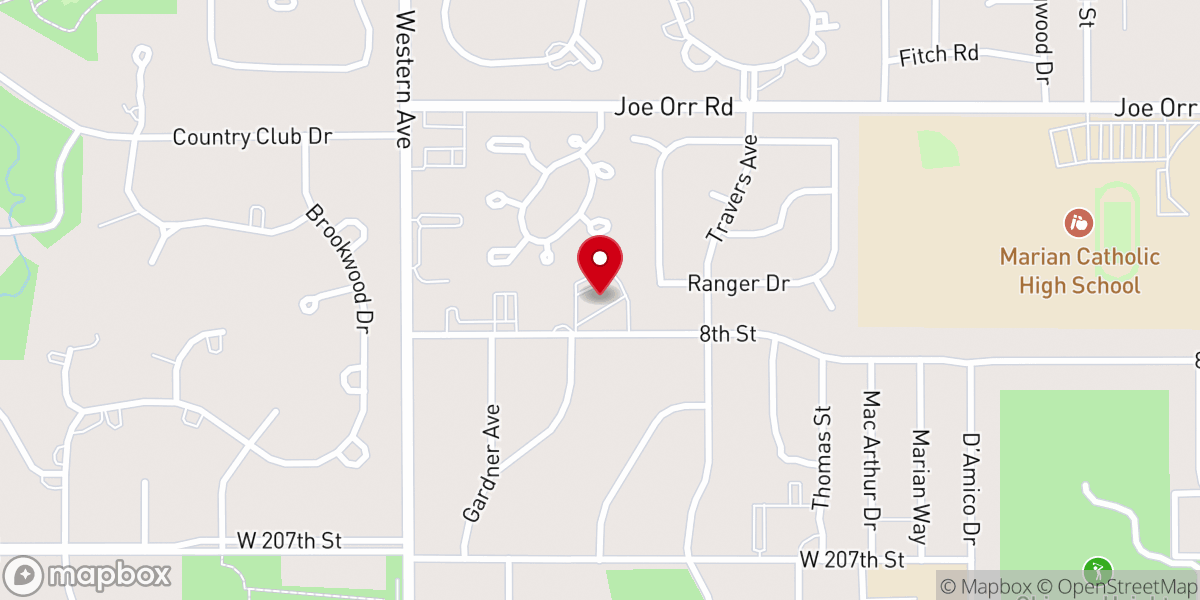 Map showing location of Freedom of Grace Full Gospel Church