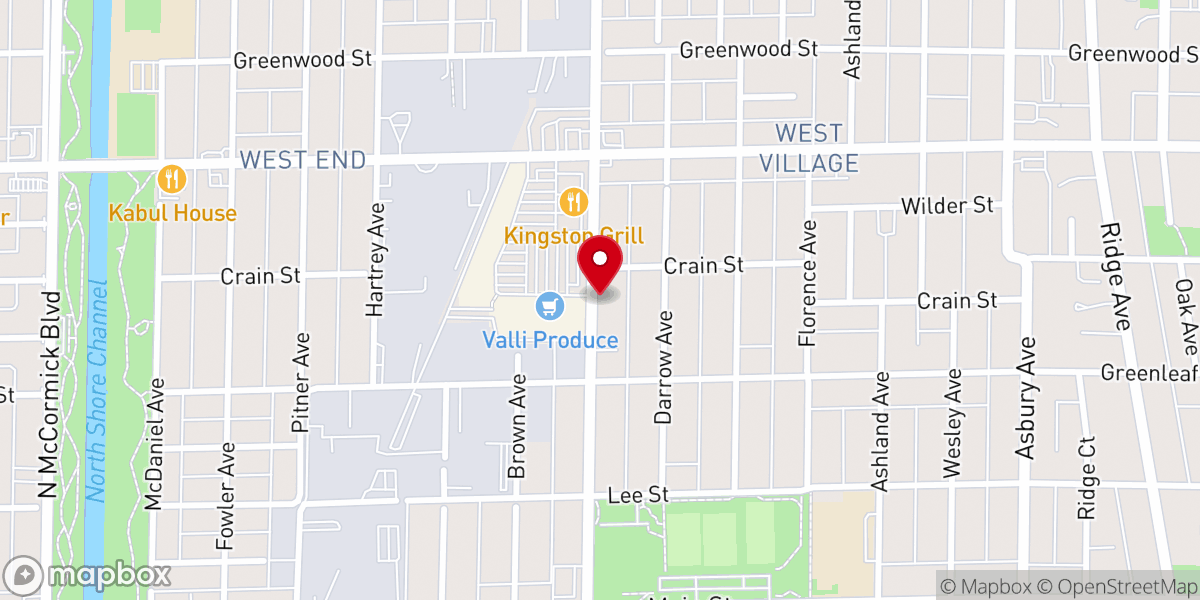Map showing location of Apostolic Lighthouse Church