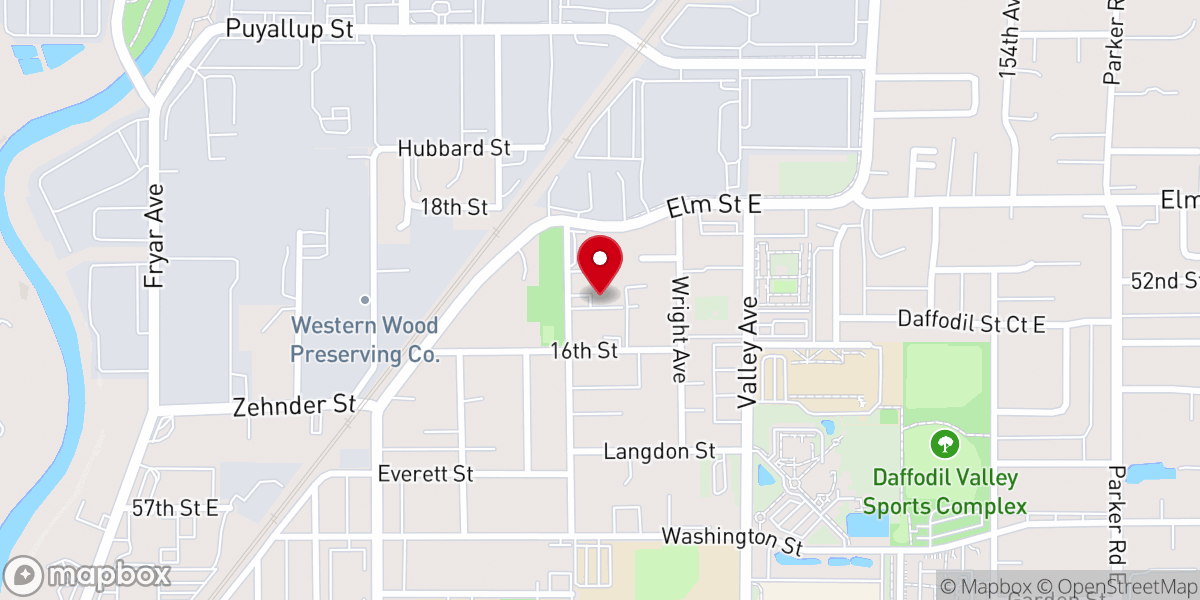 Map showing location of Sumner Church of Christ