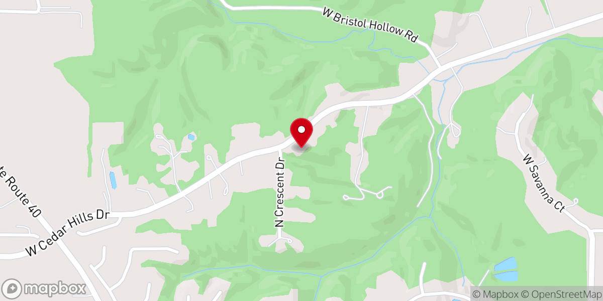 Map showing location of Refreshing Mercies