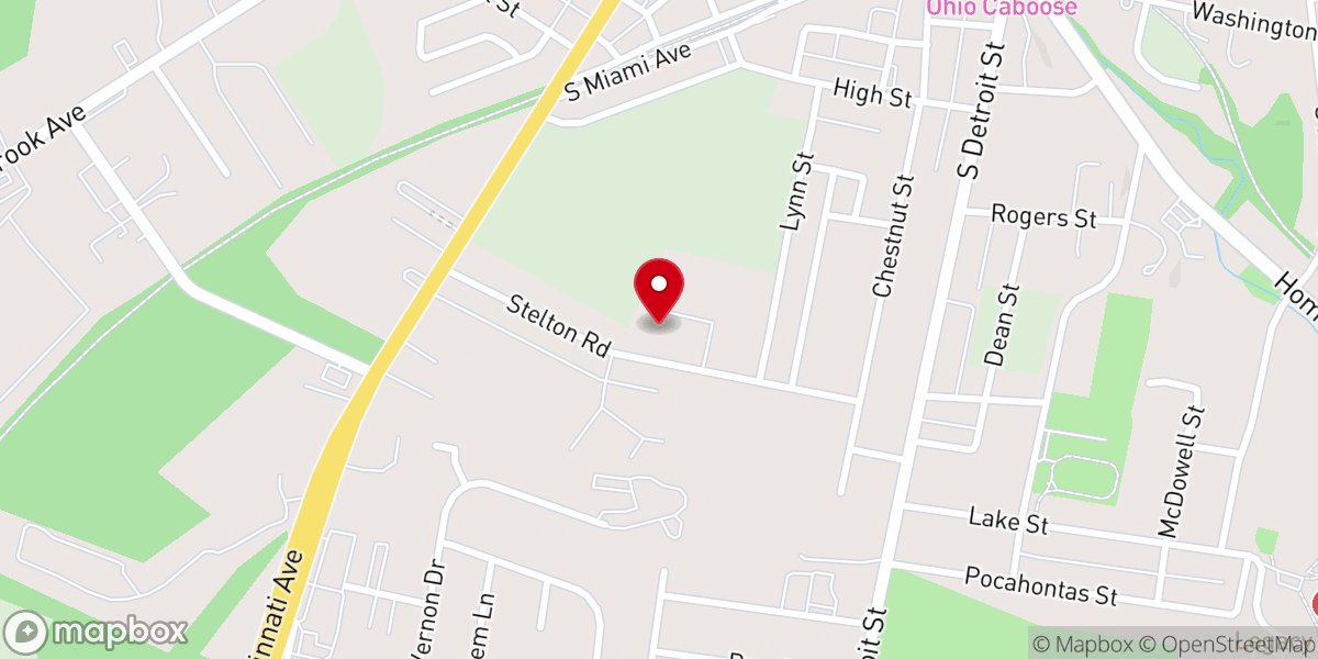 Map showing location of Neighbors Church