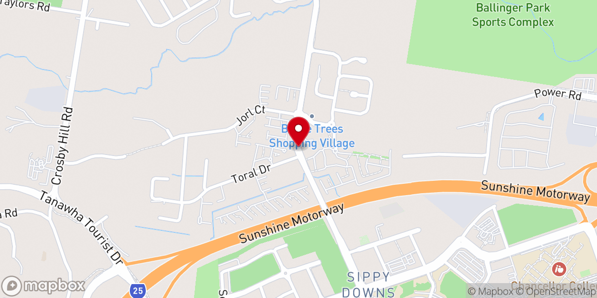 Map showing location of Matthew Flinders Anglican College - Sunshine Coast