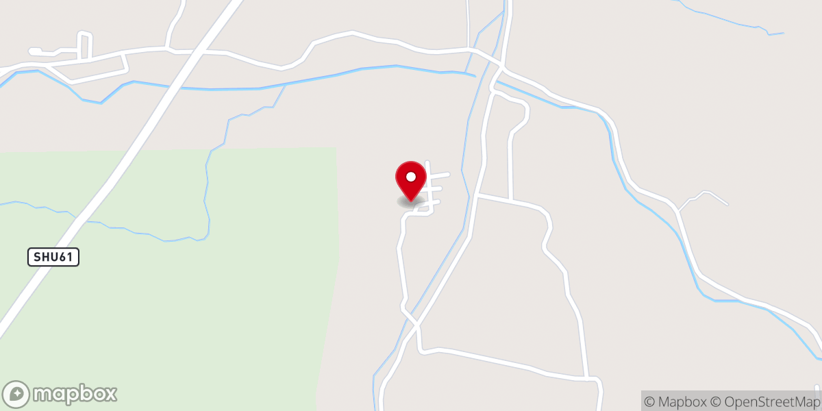 Map showing location of St. Antony's Church, West Palliyeri(Mela Palliyeri)