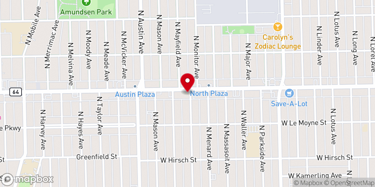 Map showing location of Kingdom Builders Christian Center