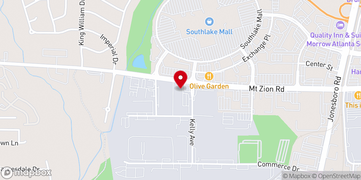 Map showing location of Allure Events Center