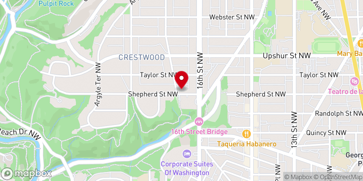 Map showing location of Congregation of St John the Baptist Russian Orthodox Church