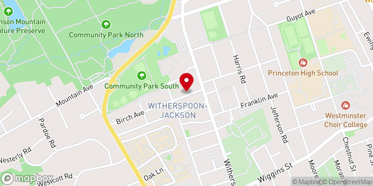 Map showing location of Morning Star Church of God in Christ