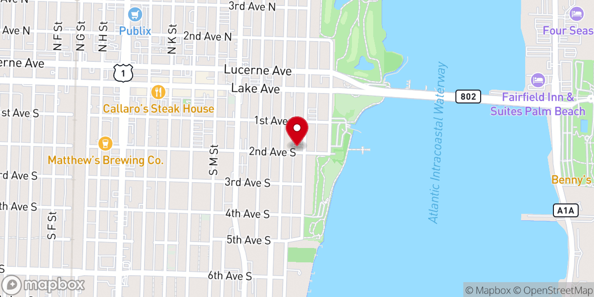 Map showing location of Del Lago Chapel - Funeraria Del Lago