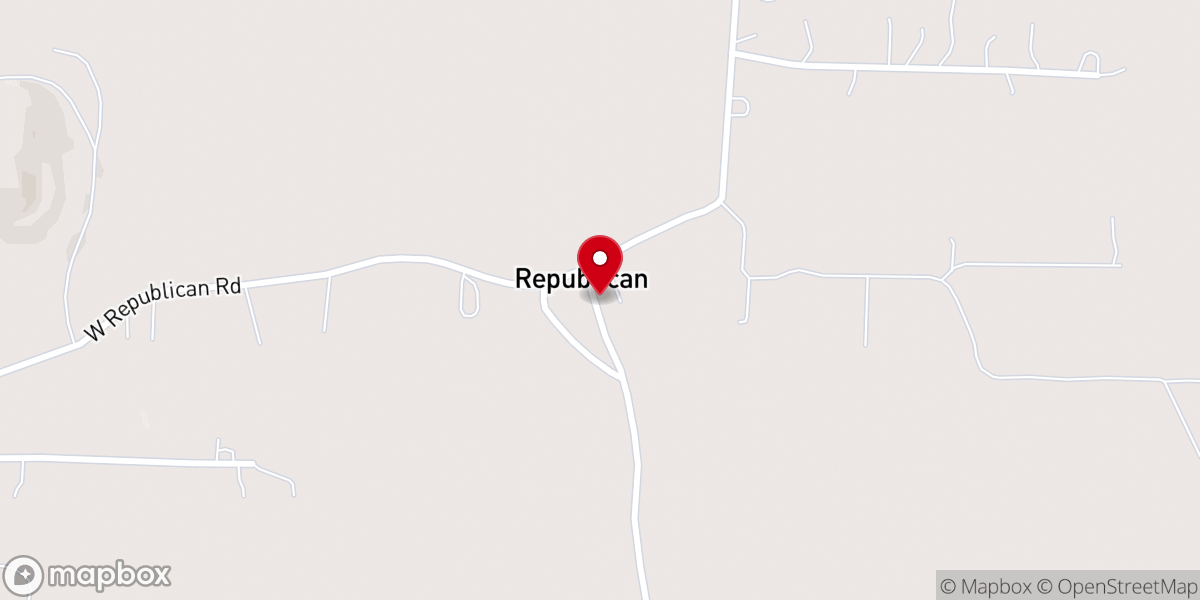 Map showing location of Friendship Missionary Baptist Church