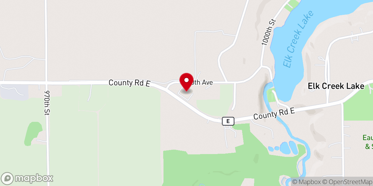 Map showing location of Amy Chapel