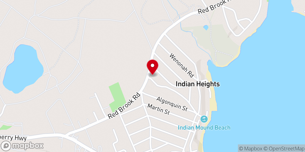 Map showing location of River of Life Church Inc