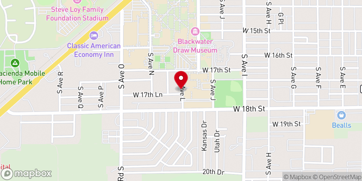 Map showing location of secret place ministry