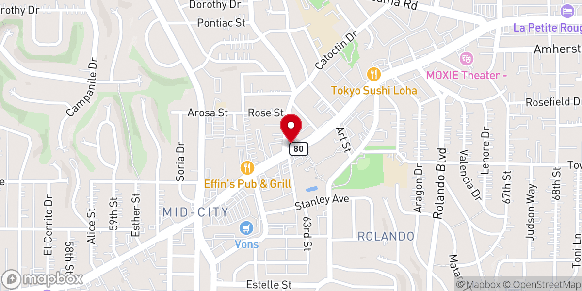 Map showing location of Bless It Assurance Ministry
