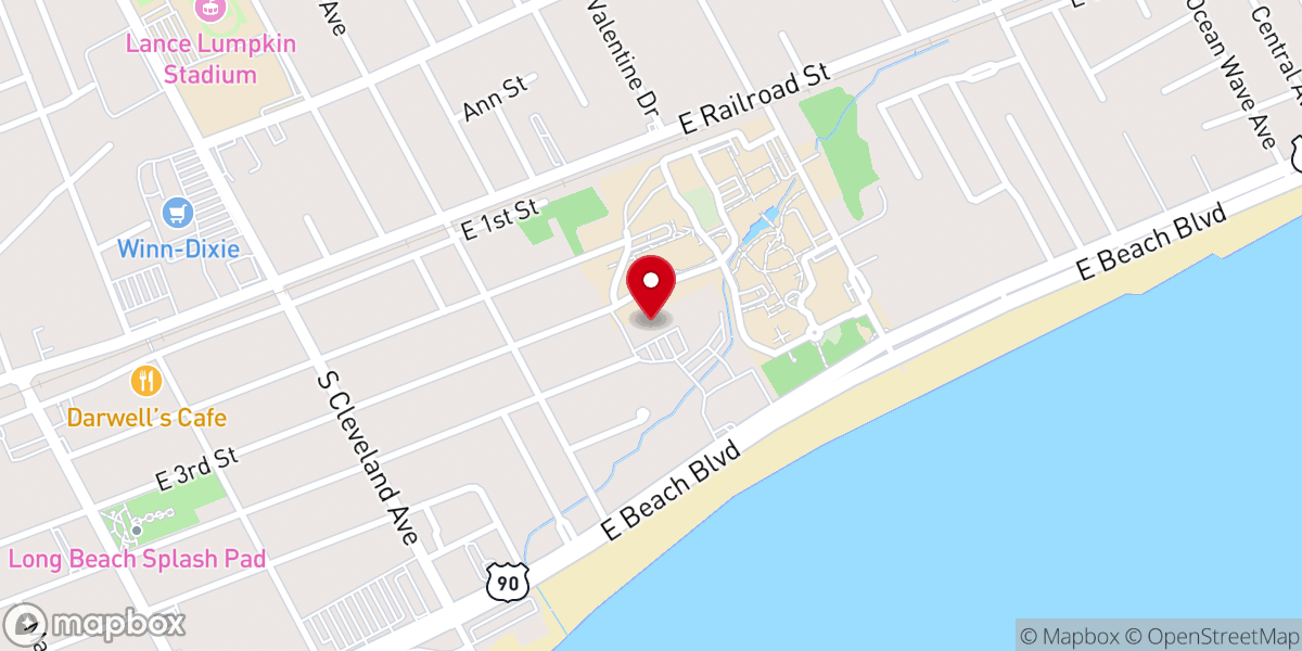 Map showing location of St. Vincent de Paul Society