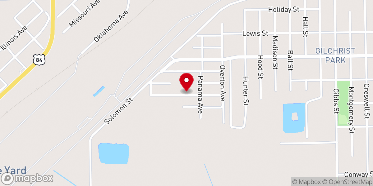 Map showing location of Power House of Faith