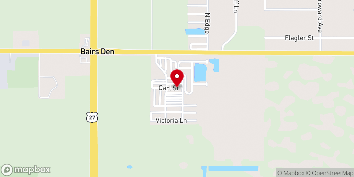 Map showing location of Sunshine MH & RV Resort