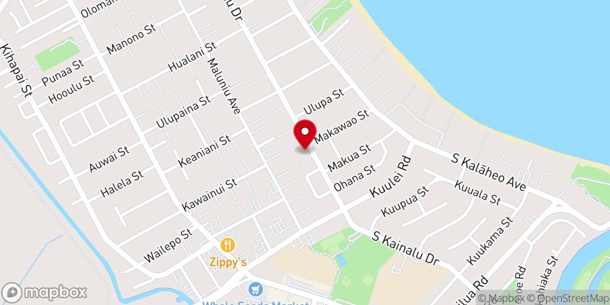 Map showing location of St Christopher's Episcopal Church