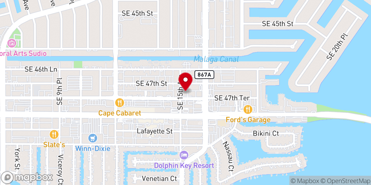 Map showing location of Feed the Need Ministry Inc