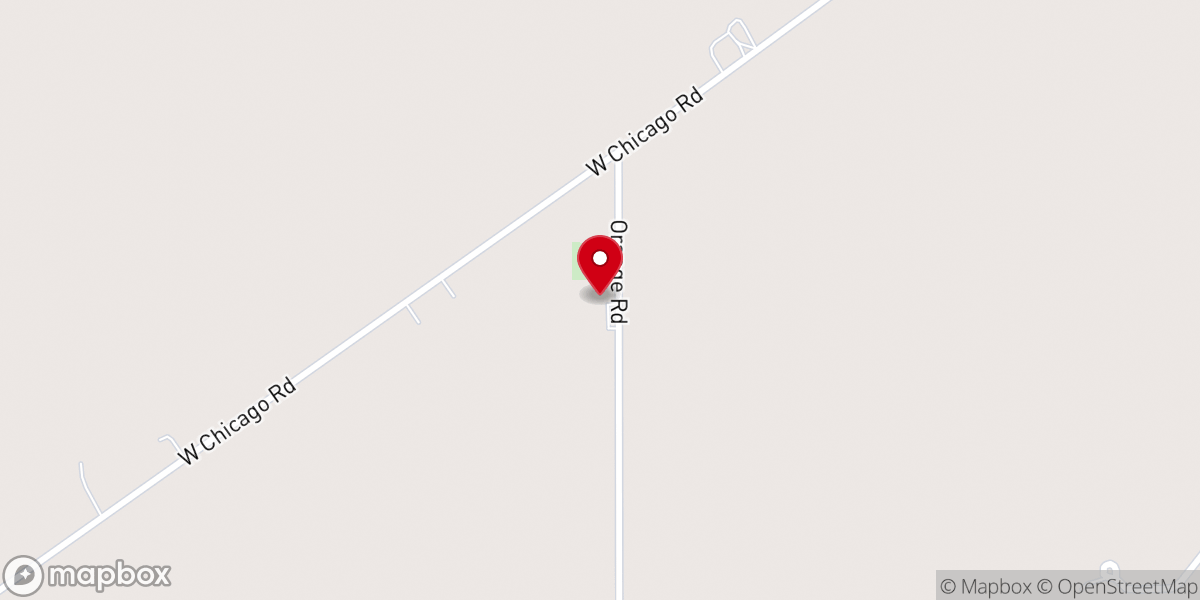 Map showing location of Portage Prairie United Methodist Church