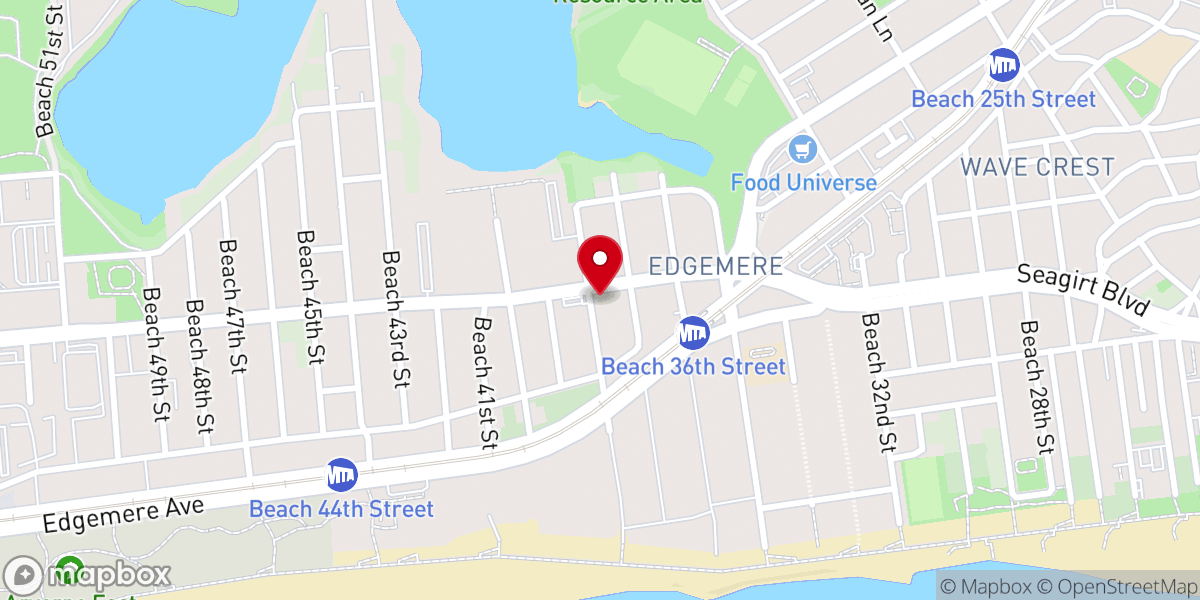 Map showing location of St. Gertrude’s
