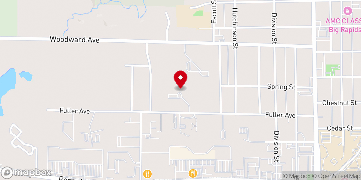 Map showing location of Immanuel Lutheran Church