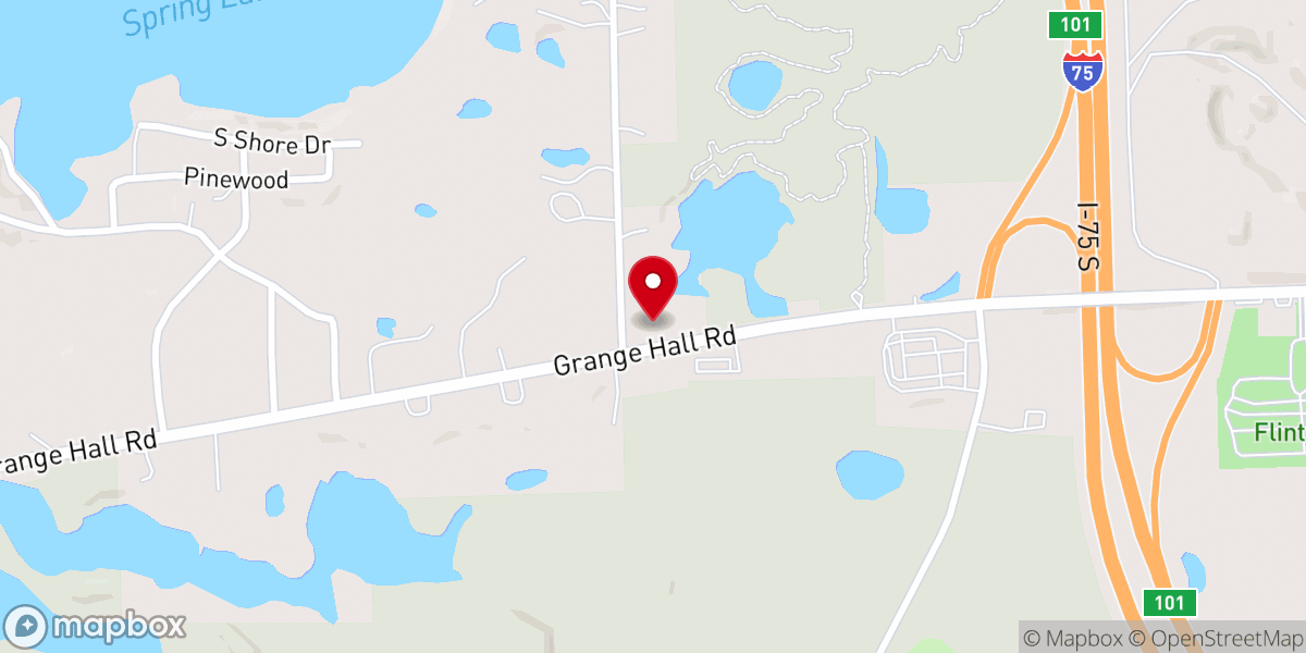 Map showing location of Faith Missionary Baptist Church