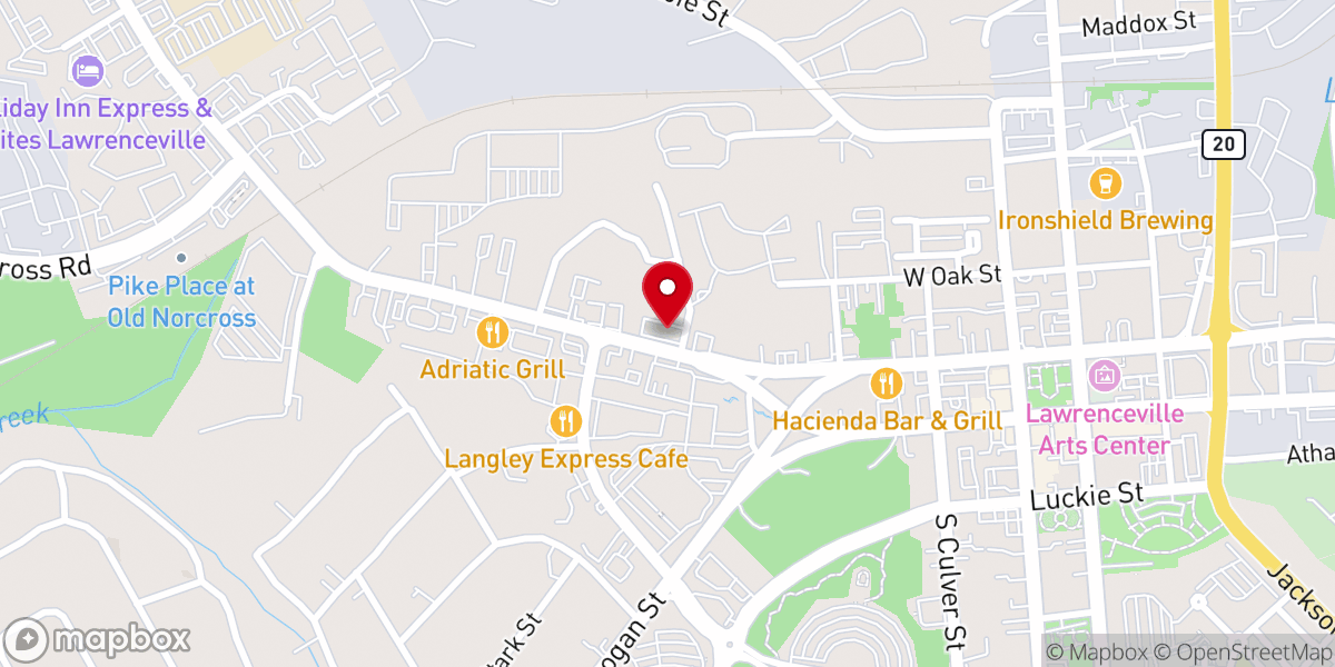 Map showing location of Redeemed Christian Church of God Christ Centered International