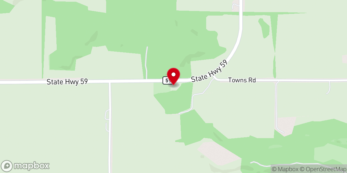 Map showing location of Gap Church