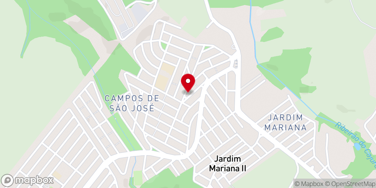 Map showing location of Paróquia São José, Esposo de Maria