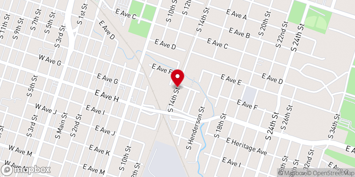 Map showing location of Free Church of God in Christ in Jesus Name