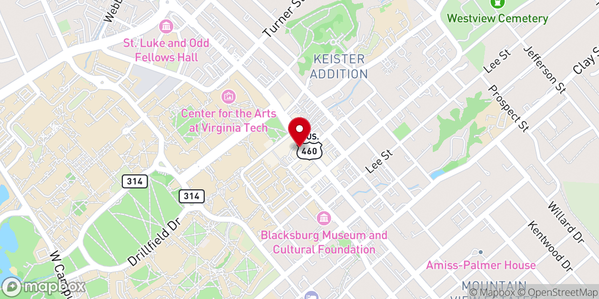 Map showing location of Replenish Ministries Incorporated