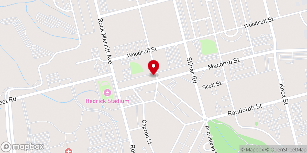 Map showing location of Fort Liberty Religious Support Office