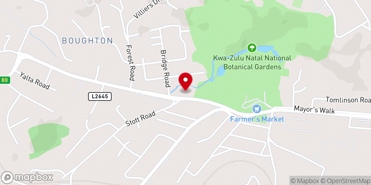 Map showing location of House of Truth Ministries