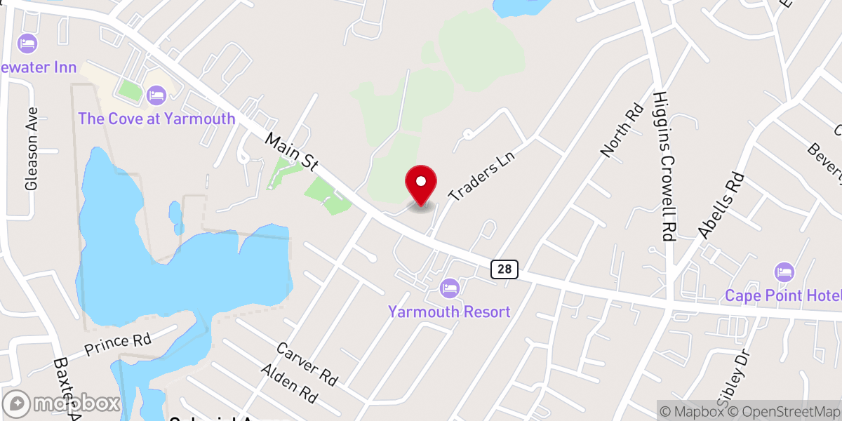 Map showing location of Cape Abilities Thrift
